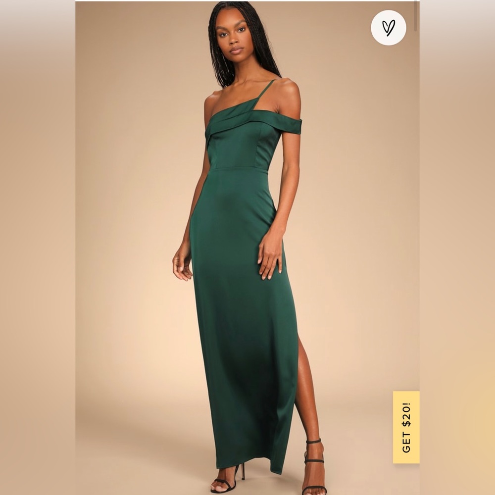 Emerald Green Dress